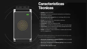 caracteristicas tecnicas de la pulsera recargable Biseif CMZ RF11